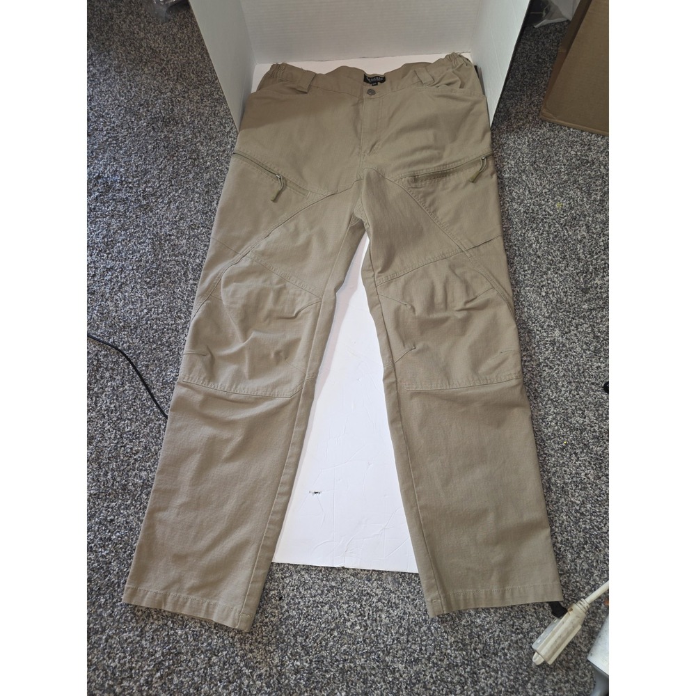 City Tactics Tactical Pants, Size XXL 13" Rise, 32"" Inseam, 18-20" Waist. ...